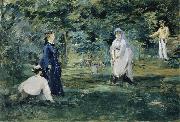 A Game of Croquet Edouard Manet